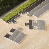 Puzzle Le pont couvert le plus long du monde de Hartland (Côté)