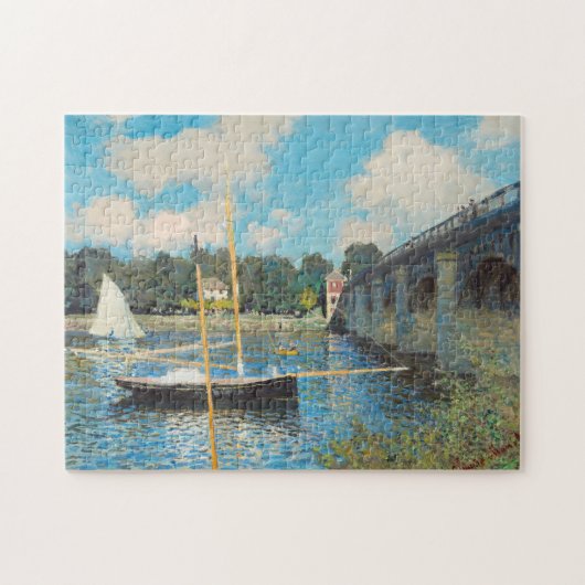 Puzzle Le pont d'Argenteuil (1874) par Claude Monet (Horizontal)