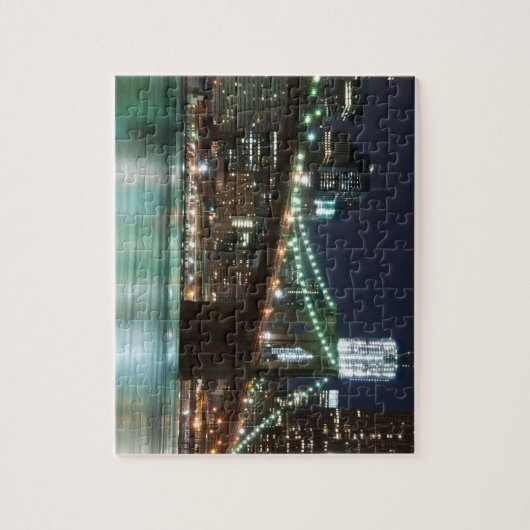 Puzzle Le pont de Brooklyn - couleur (Vertical)