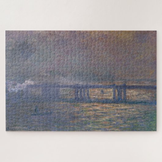 Puzzle Le Pont de Charing Cross (1903) – Claude Monet (Horizontal)