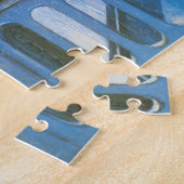 Puzzle Le Pont de l'Europe par Gustave Caillebotte (Côté)