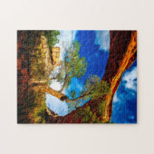 Puzzle Le pont de Sipapu dans l'Utah. (Horizontal)