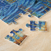 Puzzle Le pont des Langlois à Arles avec femmes en lave (Côté)