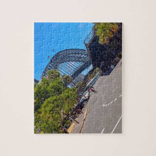 Puzzle Le pont du port de Sydney en Australie (Vertical)