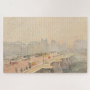 Puzzle Le Pont-Neuf, Effet de la neige et du brouillard p