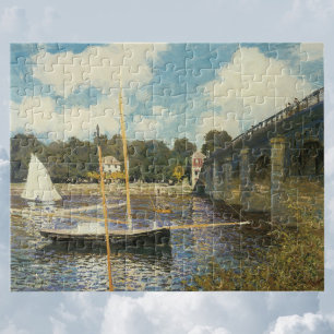 Puzzle Le pont routier à Argenteuil par Claude Monet
