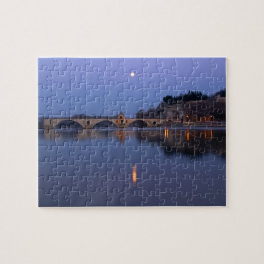 Puzzle Le pont Saint-Bénézet à Avignon sur le (Horizontal)