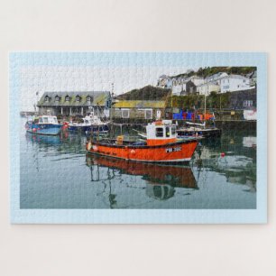 Puzzle le port de Mevagissey en Cornouailles