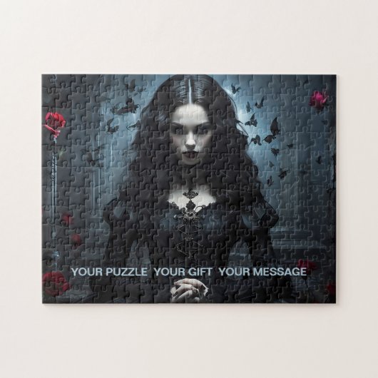 Puzzle "Le portrait qui attendait" (Horizontal)