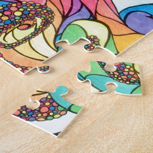 Puzzle Le poulpe de déplacement (Côté)