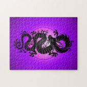 Puzzle Le pourpre a éclaté le dragon chinois (Horizontal)