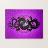 Puzzle Le pourpre a éclaté le dragon chinois (Horizontal)