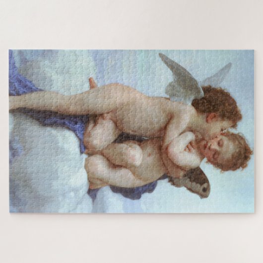 Puzzle Le premier baiser, Amor et Psyche, Bouguereau (Horizontal)