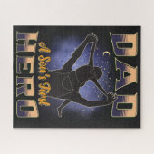 Puzzle Le premier héros de Papa A Son Fils (Horizontal)