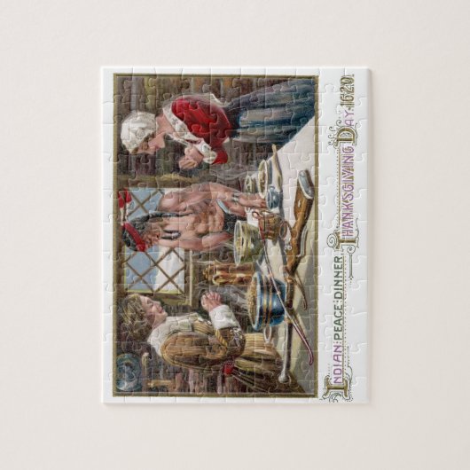Puzzle Le premier thanksgiving (Vertical)