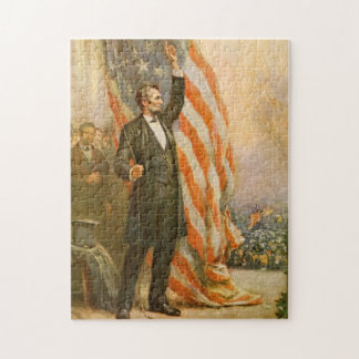 Puzzle Le Président américain vintage Independent d'Abe