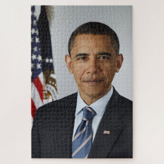 Puzzle Le président Barack Obama, 1er mandat Portrait Off