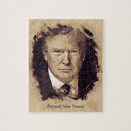 Puzzle Le Président Donald Trump (Vertical)