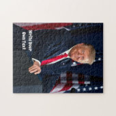 Puzzle Le Président Donald Trump - Écrivez votre propre   (Horizontal)