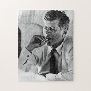 Puzzle Le président John F Kennedy Fumer