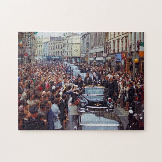 Puzzle Le président Kennedy se rend en Irlande. (Horizontal)