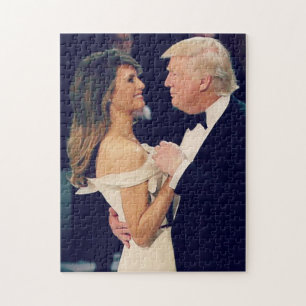 Puzzle Le président Trump et Melania Dance