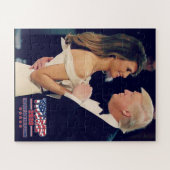 Puzzle Le président Trump et Melania Dancing (Horizontal)