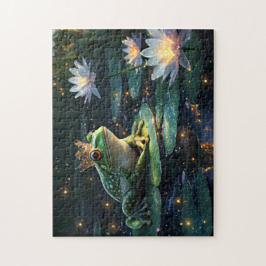 Puzzle Le Prince Grenouille Enchanté 🐸🧩 (Vertical)
