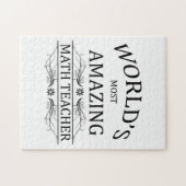 Puzzle Le professeur de maths le plus extraordinaire du (Horizontal)