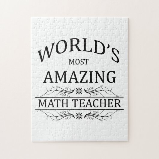 Puzzle Le professeur de maths le plus extraordinaire du (Vertical)