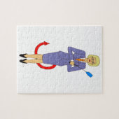 Puzzle Le professeur malfaisant (Horizontal)