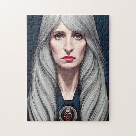 Puzzle Le Protector Elder Witch Art Imaginaire peinture (Vertical)