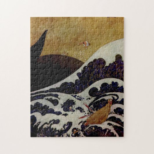 Puzzle Le puissant poisson d'Edmund Dulac (Vertical)