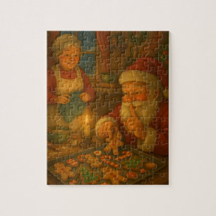 Puzzle Le raid de cookies de Mme Claus
