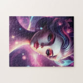 Puzzle Le regard d'une sirène cosmique (Horizontal)