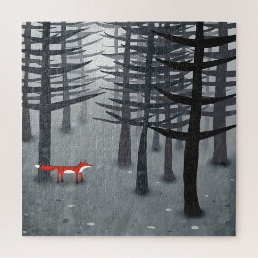 Puzzle Le renard et la forêt (Vertical)