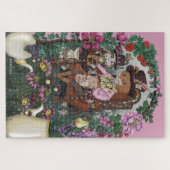 Puzzle Le renard lunaire a fait le chapeau Alice au pays  (Horizontal)