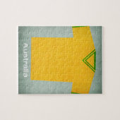 Puzzle Le rétro football Jersey Australie (Horizontal)