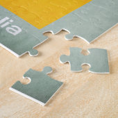 Puzzle Le rétro football Jersey Australie (Côté)