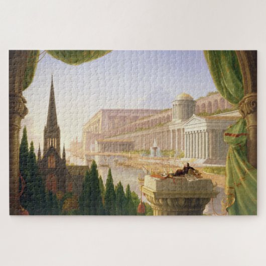 Puzzle Le rêve de l'architecte (par Thomas Cole) (Horizontal)
