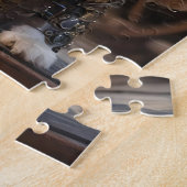 Puzzle Le Roi Cavalier Spaniel Puppy Steampunked, (Côté)