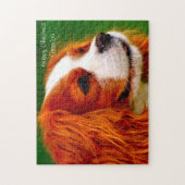 Puzzle Le roi Charles Spaniel Chien. (Vertical)