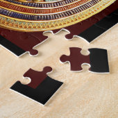 Puzzle Le roi Toutankhamon, le masque d'or (Côté)