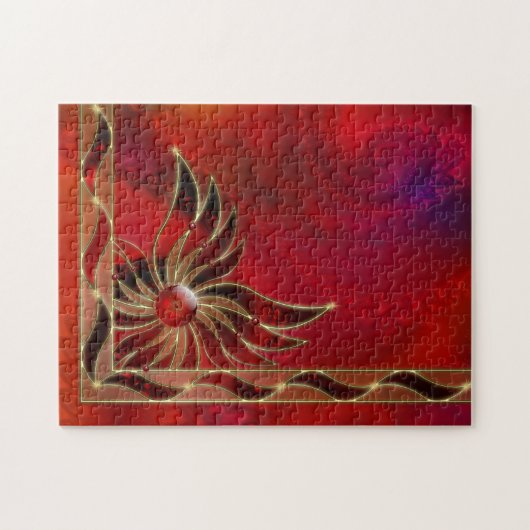 Puzzle Le rouge comme énigme de la flamme (Horizontal)