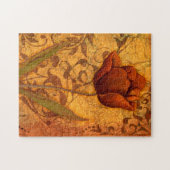 Puzzle Le rouge fleurit II (Horizontal)