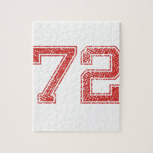 Puzzle Le rouge folâtre Jerzee le numéro 72