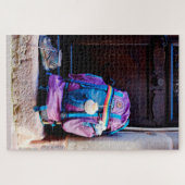 Puzzle Le sac à dos du pèlerin (Horizontal)