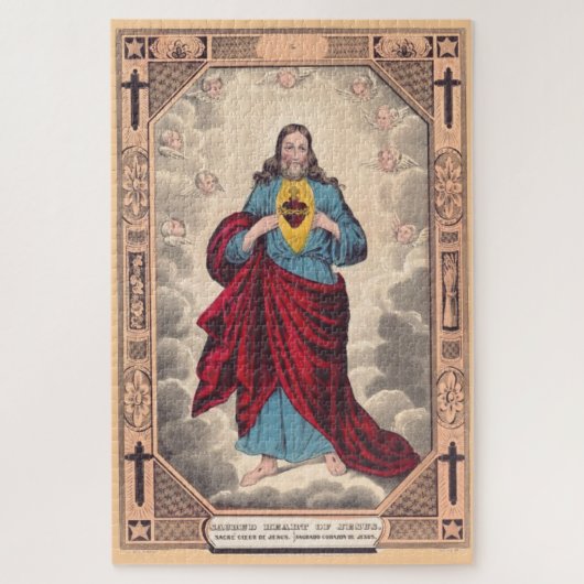 Puzzle Le Sacré-Cœur de Jésus (Vertical)