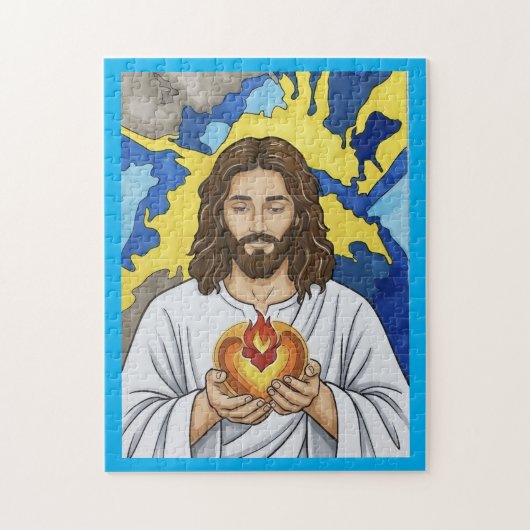 Puzzle Le Sacré-Cœur de Jésus (Vertical)