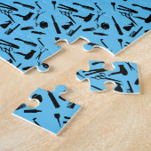 Puzzle Le salon de coiffure usine | (Côté)